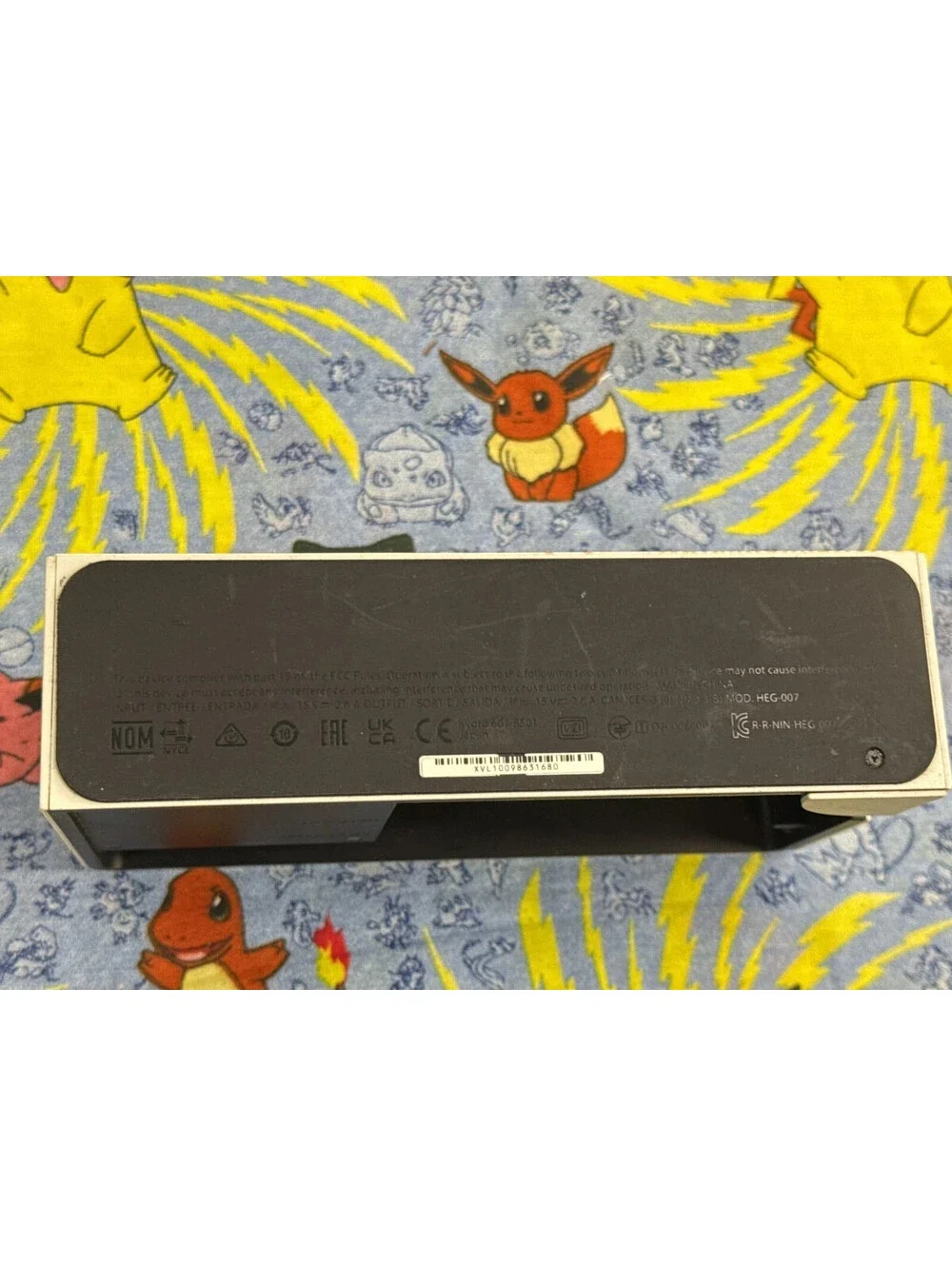 Nintendo Switch Zelda Tears of the Kingdom OLED Charging Dock No Back